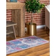 thumbnail image 4 of Unique Loom Renaissance Collection Area Rug - Roma (2' x 9' 10" Runner Tie Dye/Cream), 4 of 9