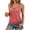 RD2, variant on CHENge Womens U Neck Henley Tank Tops Summer Sleeveless Side Ruched Drawstring Button Casual Loose Fit Basic Everyday Shirts,M