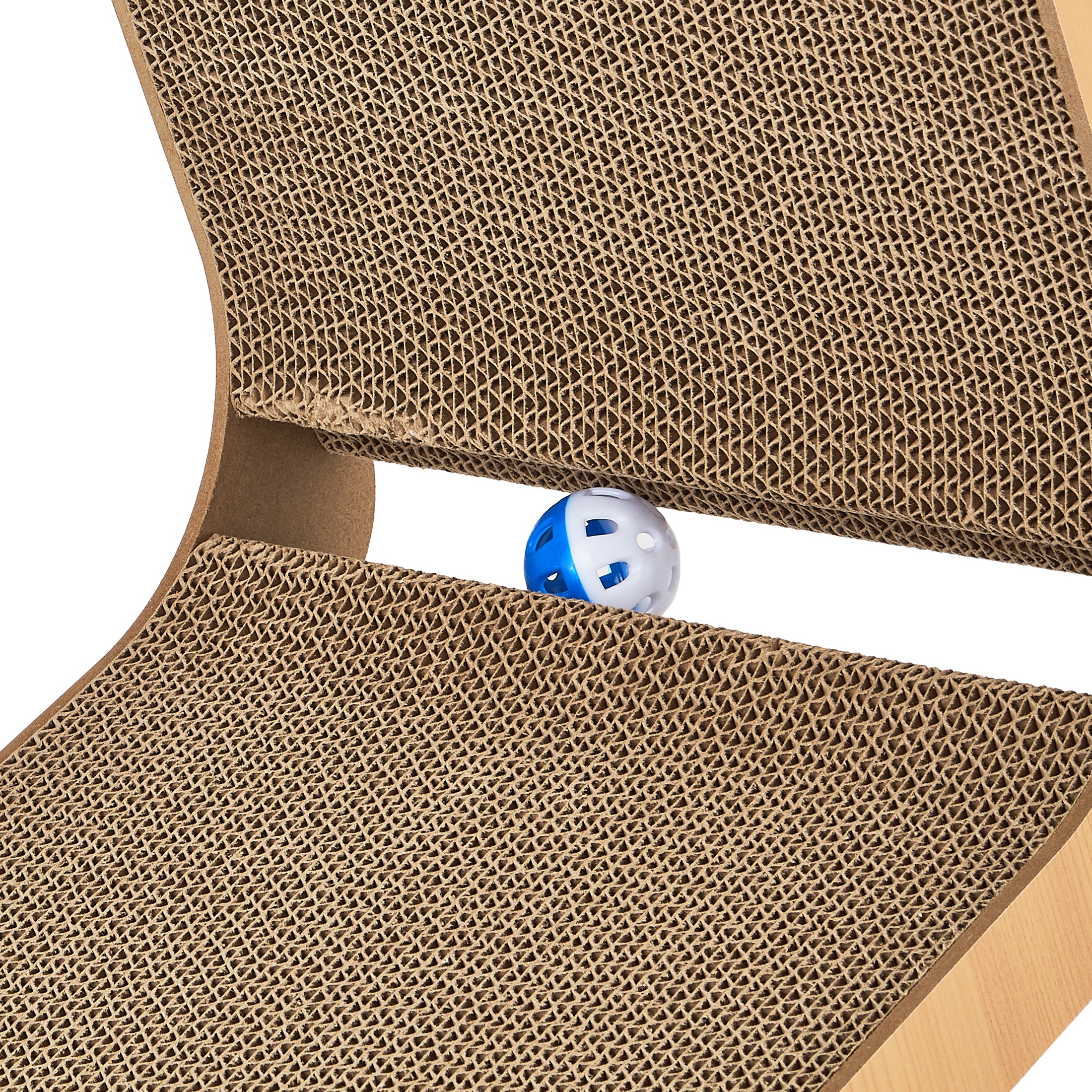 Vibrant Life L-Shaped Cat Scratcher with Dual Surfaces photo 7
