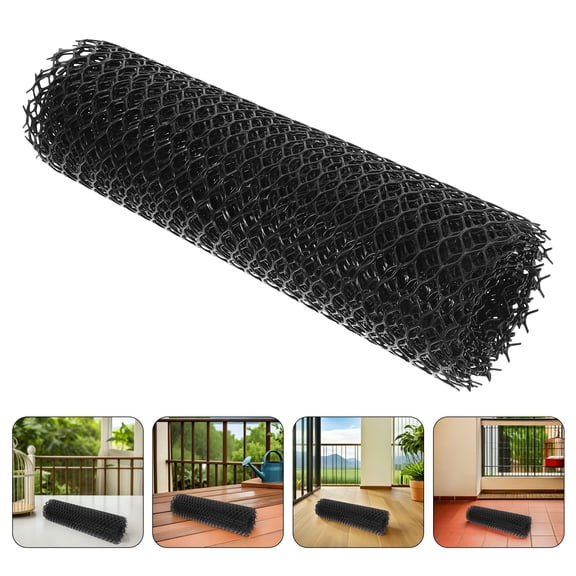 ETEREAUTY Pet Safety Balcony Guard Netting Black Anti Fall Stair Railing Protective Net for Indoor Outdoor