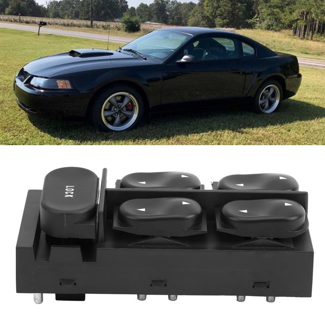 Control De Elevación Del Interruptor De La Puerta De La Ventana Del Conductor Delantero Lateral F4ZZ-14529-B Apto Para Escort/Mustang Convertible