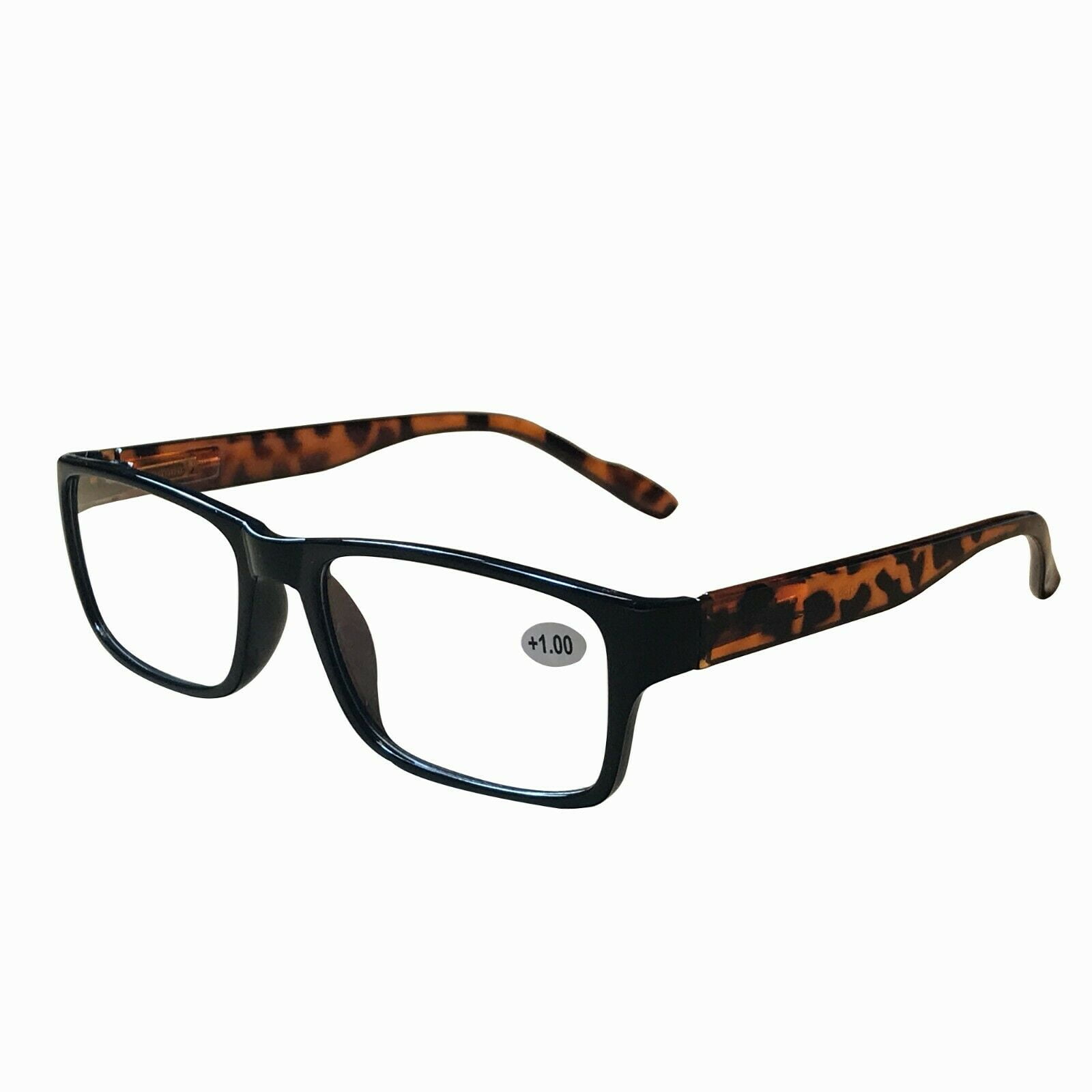 9 Pairs Unisex Rectangular Blue Light Blocking Reading Glasses Spring Hinge Readers