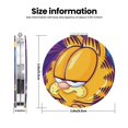 thumbnail image 3 of Zufioo Garfield pour Miroir de Maquillage de Poche Portable, Miroir de Beauté Pliable à Main Grossissant Adapté pour Portefeuille Sac à Main pour Femmes-Forme Ronde, 3 of 9