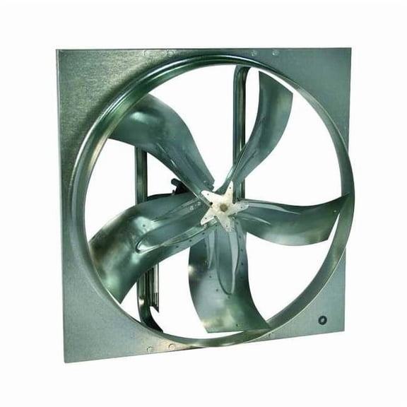 Dayton Exhaust Fan,24In Bl,Galv Steel,1065 RPM 1AHA1