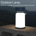 thumbnail image 2 of Luz de camping inalámbrica Lámpara de noche de tienda de campaña de luz ambiental LED portátil, 2 of 8