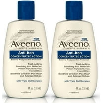 2 Pack Aveeno Anti-Itch Concentrated Lotion - 4 oz Each