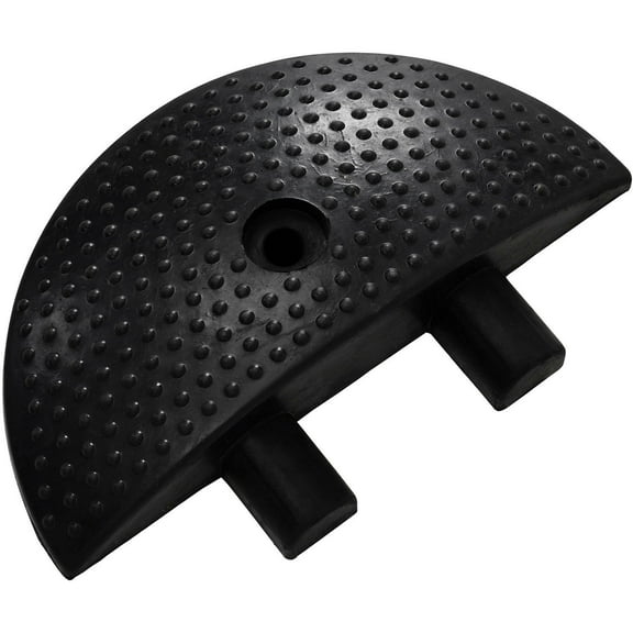 Global Industrial End Cap for Speed Bump, 1 Each