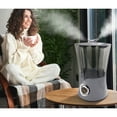 thumbnail image 4 of Air Innovations MH-801B-PLAT Humidificateur Numérique à Ultrasons à Double Réservoir avec Temps d'Exécution à Distance de 120 Heures, Platine, 4 of 5