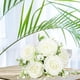 thumbnail image 5 of Ramo de flores artificiales de seda blanca para bodas, 5 of 6