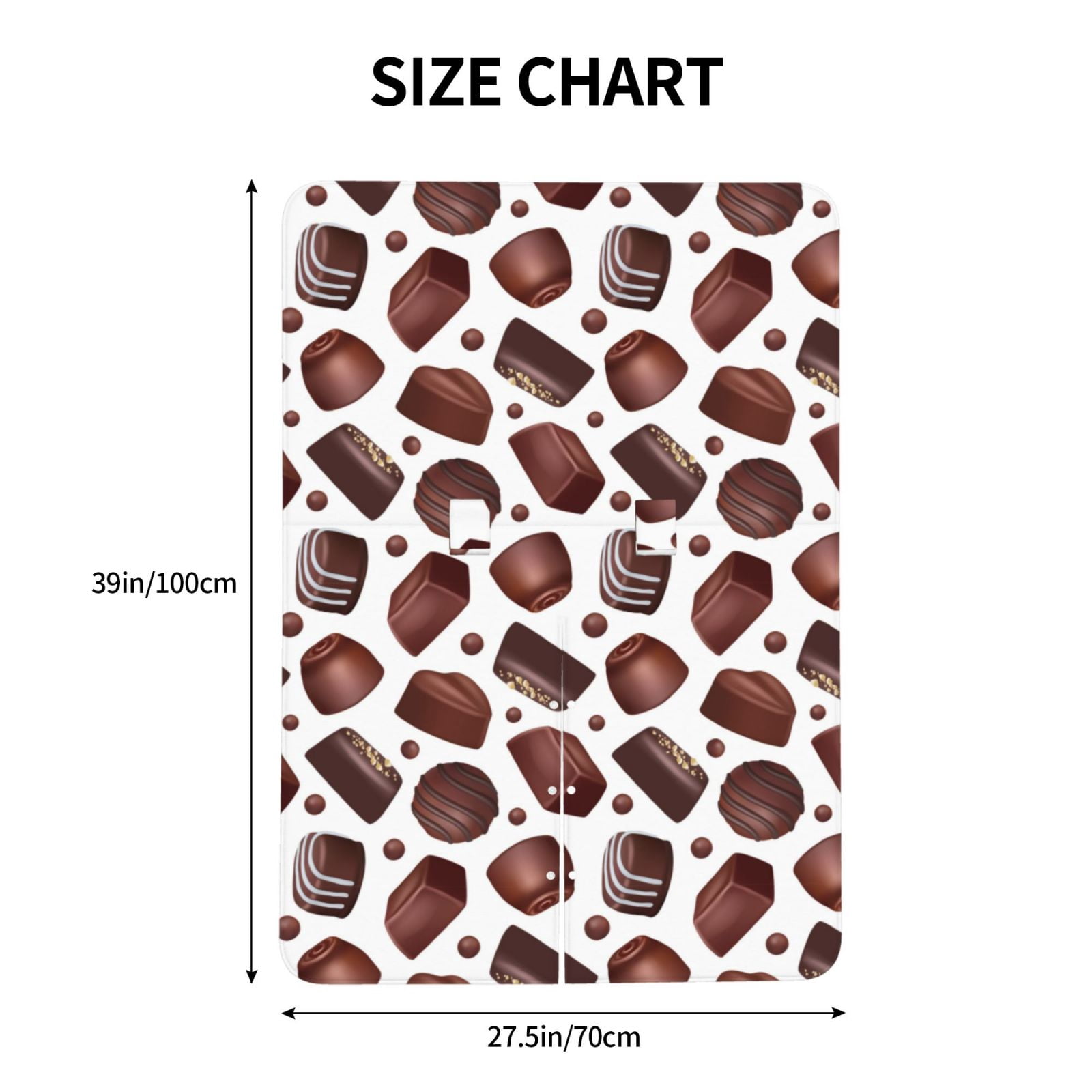 Car Seat Cover Baby - Chocolate Pattern No.9040 Breathable Infant Car Seat Cover for Baby Carseat, Lightweight Comfort Baby Essentials Must Haves Newborn Stuff for Girl Boy