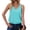 Emerald Green, variant on Womens Tank Casual V Neck Summer Spring Beach Vacation Tank Loose Fit Cute Fashion Sleeveless Tops Emerald Green XXL