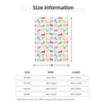 thumbnail image 5 of Sikiie Happy Easter Rabbit Cozy Flannel Fleece Throw Blanket: Lightweight & Thick for All Seasons - Perfect for Women, Men, & Kids"50"x40", 5 of 6