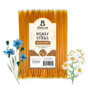 The Honey Jar - Pure American Wildflower Honey Sticks - 20 Count Package