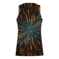 thumbnail image 4 of Funky Novelty Tank Tops Big and Tall Men Tie Dye Sleeveless Shirts Summer Tropical Style Holiday Resort Party Outfit, 4 of 4