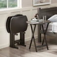 thumbnail image 4 of Corbett 4 Grande Table à Collation et Support Fini Café, 4 of 15