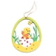 thumbnail image 4 of Colgante de madera de Pascua, 10 piezas, madera, colorido, conejito, flor, pollo, para manualidades de rana, para el hogar, fiesta, ventana, decoración de pared, regalo artístico, 4 of 5