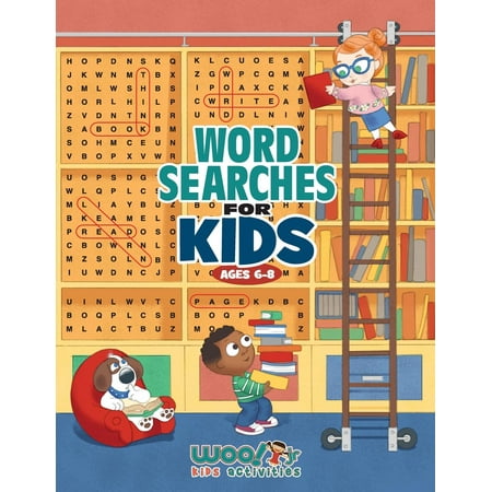 Word Search for Kids Ages 6-8 : Reproducible Worksheets for Classroom & Homeschool Use (Woo! Jr. Kids Activities (Best Microscope For Homeschool)