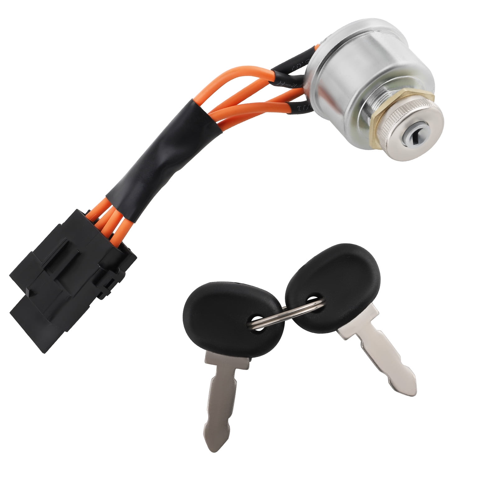 maXpeedingrods 86569718 Ignition Switch Key Assembly w/ 2 Keys Fits for New Holland Tractor 1530 1630 1725 1925 TC25 TC29 TC33 1530 1630 TC25 TC25D TC29 TC29D TC33 TC33D