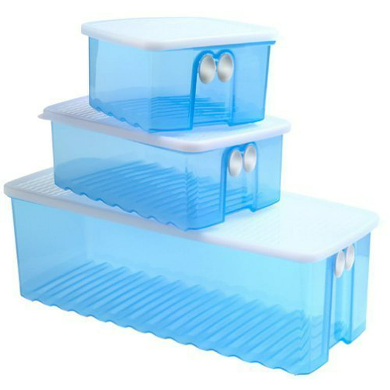 Vil Koncentration Gør det ikke Tupperware FridgeSmart Plastic Container Set, 3-Pieces, Multicolour -  Walmart.com