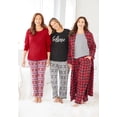 thumbnail image 5 of Dreams & Co. Plus Size Soft Pj Tunic Tee, 5 of 6