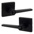 thumbnail image 1 of Weiser Safe Lock Daylon Keyed Entry Door Lever with SmartKey in Matte Black, 1 of 4