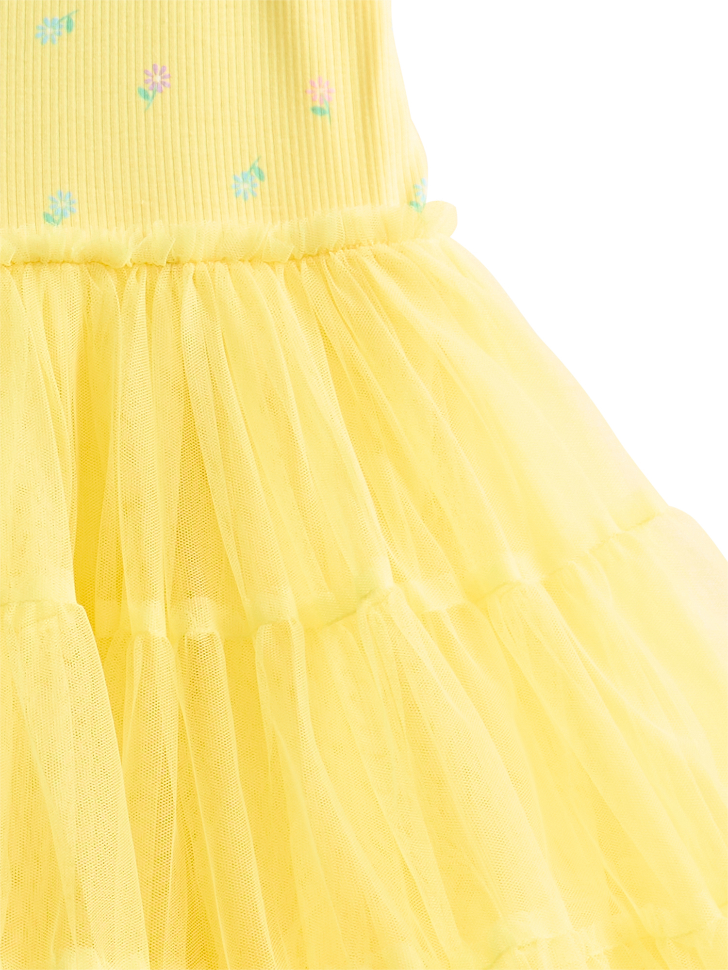 PEEPS Girls' Print Tutu Dress with Short Sleeves, Sizes 4-12