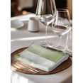 thumbnail image 6 of Sage Green Geometric Cloth Napkins Set of 8 Reusable Dinner Napkins, Watercolor Ombre Modern Abstract Art Cocktail Napkin Washable Table Napkins for Wedding/Holiday Party/Baby Shower 20"x20", 6 of 7