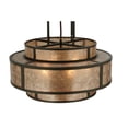 thumbnail image 7 of Meyda Tiffany 125657 Andreas Ii 6 Light 24" Wide Suspension Pendant - Bronze, 7 of 7