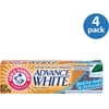 (4 pack) (4 Pack) Arm & Hammer Advance White Toothpaste, 0.9 Oz