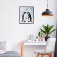 thumbnail image 3 of Stupell Industries Cottage Penguin Love with Heart Black Framed Giclee Art, 11 x 14, by The Prints Vibe, 3 of 8