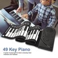 thumbnail image 2 of Keenso 49 Keys Piano Toy, Rolling Up Piano, For Learning Beginners Playing Children Gift, 2 of 8