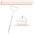 thumbnail image 3 of Wosthever Espejo de maquillaje de pestañas, herramientas de comprobación de pestañas de acero inoxidable multiusos simples, espejos de Almacenamiento y organización del hogar, 3 of 6
