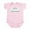 Petal Pink, variant on CafePress - 50% Zimbabwean Infant Bodysuit - Baby Light Bodysuit, Size Newborn - 24 Months