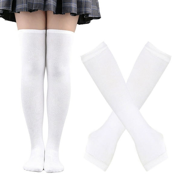 Extra Long Thermal Knit Over The Knee Socks For Winter Warmth Extreme Cold Weather Stretchable Soft Cozy Comfort Indoor Outdoor Activities