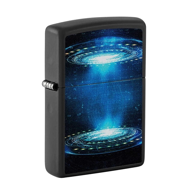 Zippo 48514 Black Light UFO Flame Design Windproof Pocket Lighter