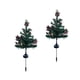 thumbnail image 2 of 2 piezas de luz solar para de Navidad, luz de paisaje para jardín, figura iluminada, decoración para exteriores para patio y césped con accesorios, 2 of 9