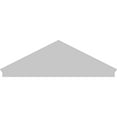 thumbnail image 5 of Ekena Millwork 86"W x 28-3/8"H x 2-3/4"P (Pitch 6/12) Peaked Cap Smooth Architectural Grade PVC Combination Pediment, 5 of 8
