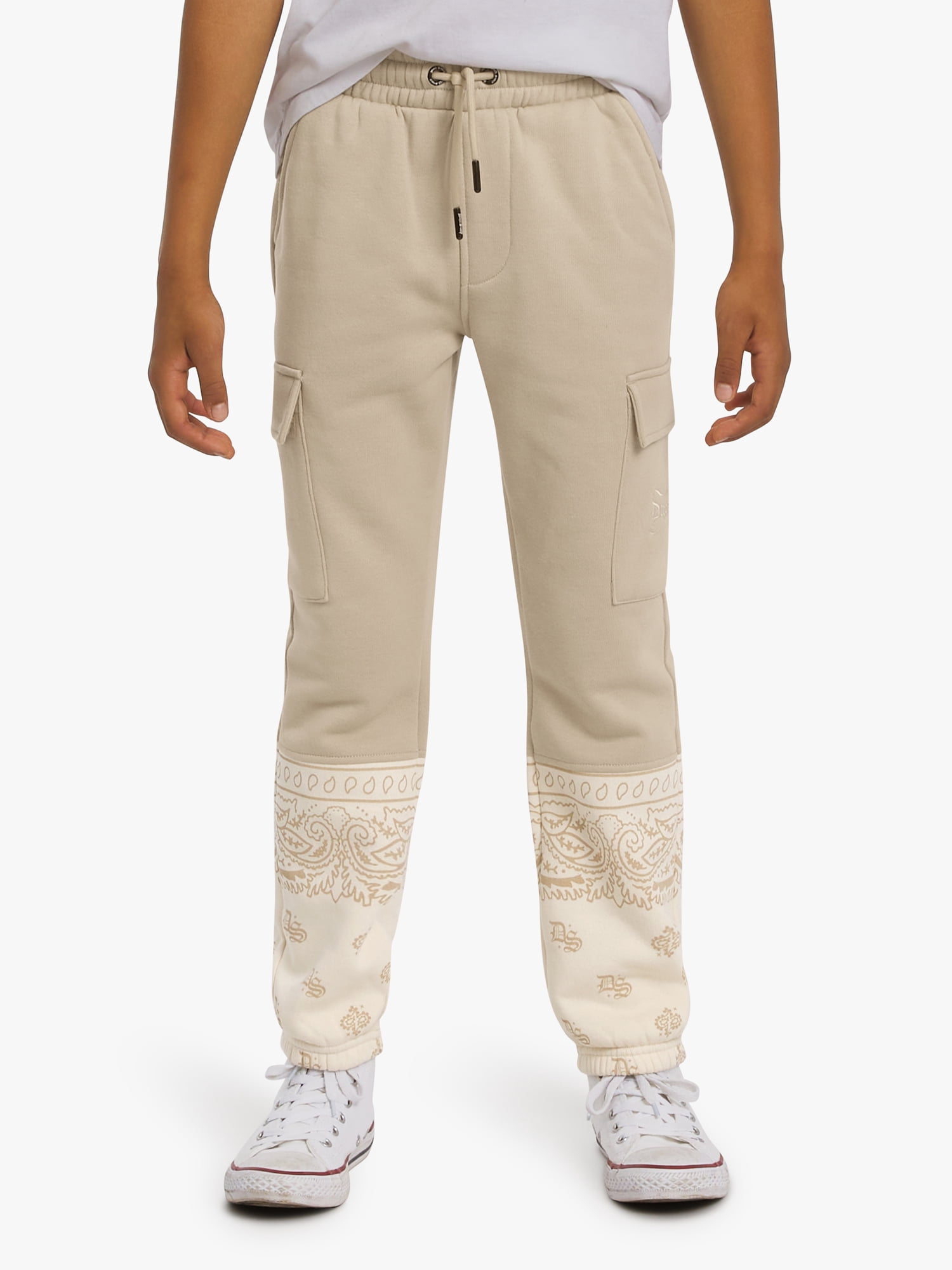 Dogg Supply by Snoop Dogg Boys Bandana Cargo Joggers, Sizes 4-18
