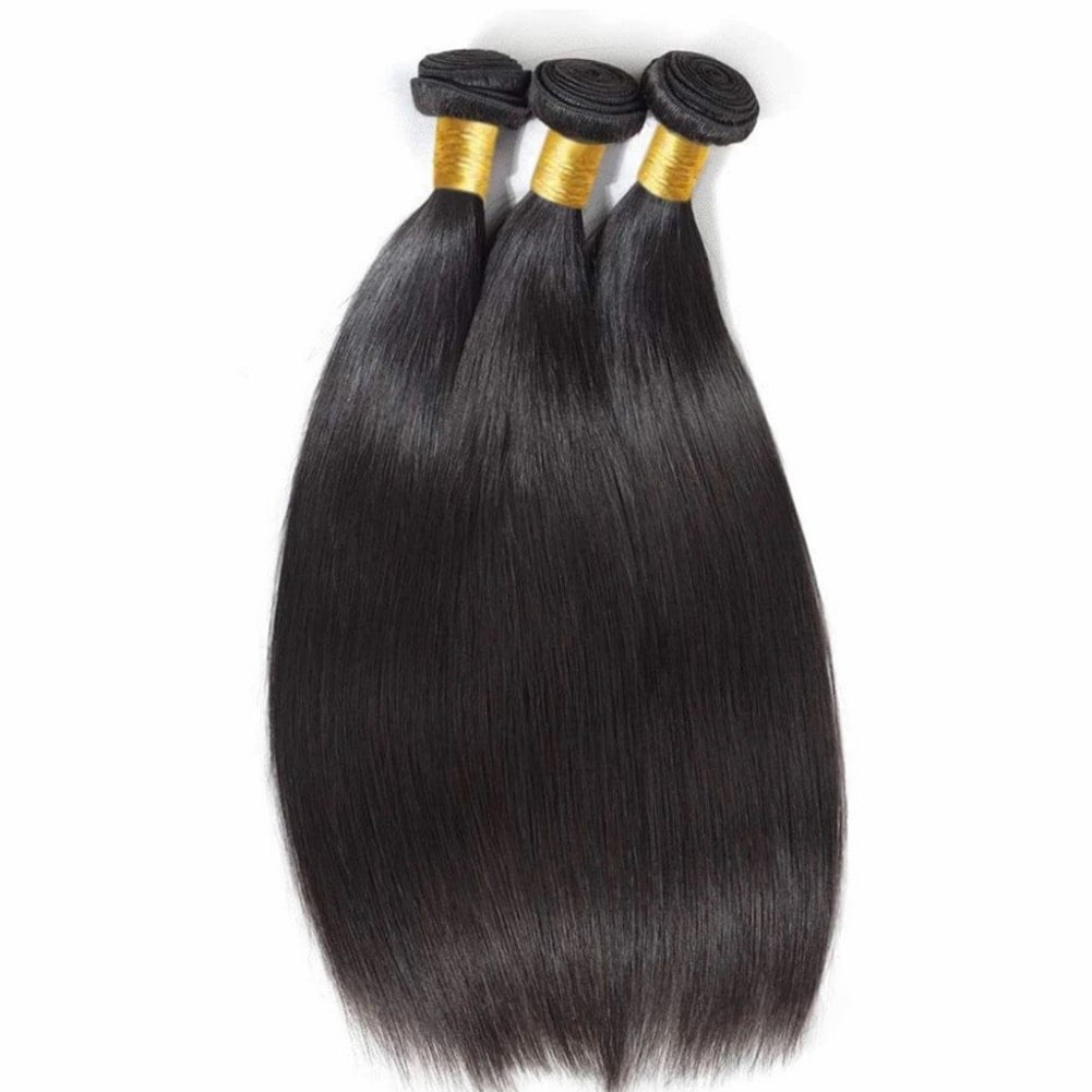 Multi-Purpose Brazilian Raw Virgin Unprocessed Human Hair Extensions Bone Straight 3 4 Bundles Double Weft Bulk Braiding Hair 30 Inch – Typpkmm