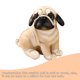 thumbnail image 5 of Vogacara Juguetes para mascotas PP algodón relleno suave Animal muñeca lavable niño juguete niñas cumpleaños fiesta amigos regalos almohada Animales de peluche y juguetes de peluche Tipo 2 Sentado, 5 of 6