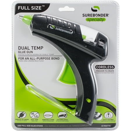 UPC: 0018239359271 | CDT-270F Specialty Series 40 Watt Full Size Cordless/Corded Dual Temp Glue Gun