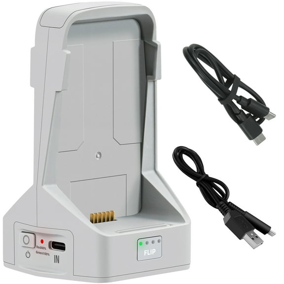 Battery Charging Hub for DJI FLIP, Dual Battery Charger Two-Way Charging Hub,Charge 2 Batteries Accessories for DJI Flip Drone