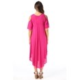 thumbnail image 3 of 21807-NVY-XL Riviera Sun Dress / Dresses for Women (Fuchsia, Small), 3 of 3
