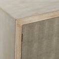 thumbnail image 5 of DecMode 32" x 40" Brown Wood Snakeskin Inspired 1 Shelf and 2 Doors Cabinet, 1-Piece, 5 of 10