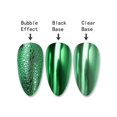 thumbnail image 3 of Polvo Glitter para Nail Art Vonrui Chrome Verde Espejo, 3 of 8