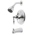 thumbnail image 1 of Premier 119273 Wellington Single-Handle Ceramic Disc Tub And Shower Faucet Set  Chrome, 1 of 1