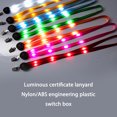 thumbnail image 4 of LED Light Up Lanyard key chain ID Band Lanyard Badge Necklace Keys Holder Hanging Rope, 4 of 6