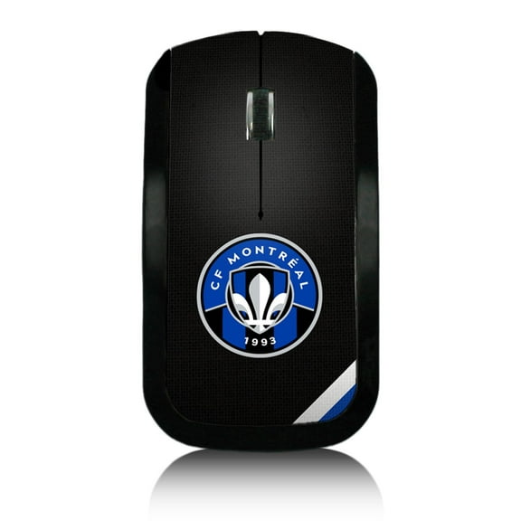 CF Montreal Diagonal Stripe Design Wireless Mouse