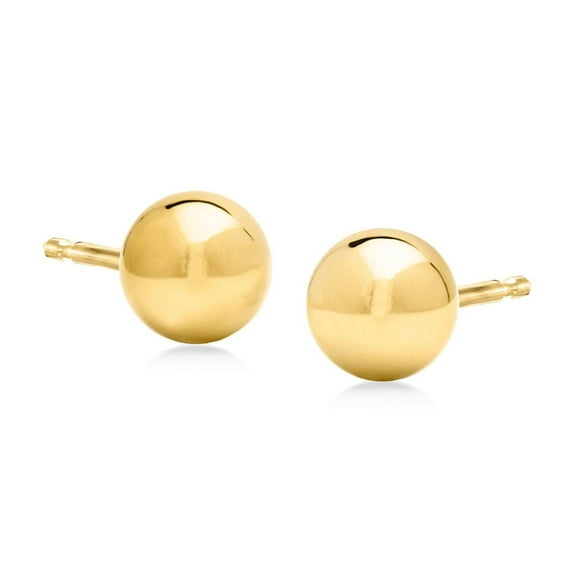 Ross-Simons 6mm 14kt Yellow Gold Ball Stud Earrings, Women's, Adult