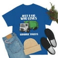 thumbnail image 3 of Trash Day Just A Kid Who Loves Garbage Trucks T-shirt, 3 of 9